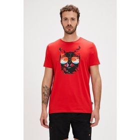 Bad Bear 24.01.07.011-C54 Manx Kırmızı Erkek T-shirt