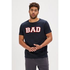 Bad Bear 24.01.07.036-C07 Felt Lacivert Erkek T-shirt
