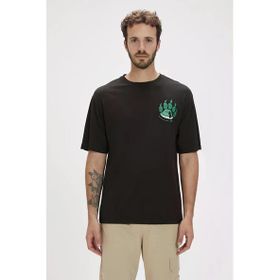 Bad Bear 24.01.07.046 Re One World Siyah Erkek T-shirt