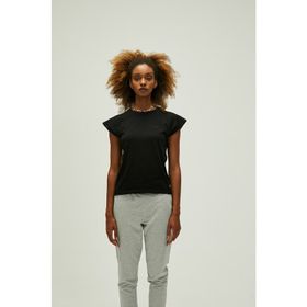 Bad Bear 35987 Kadın Siyah Tişört Mudra T-Shirt