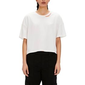 Bad Bear Amanda Beyaz Basic Kadın T-shirt