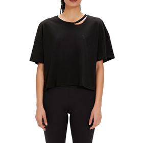 Bad Bear Amanda Siyah Basic Kadın T-shirt