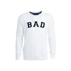 Bad Bear Bad Convex Crewneck Beyaz Erkek Sweatshirt
