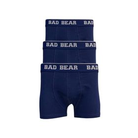 Bad Bear Basıc 3'lü Lacivert Erkek Boxer