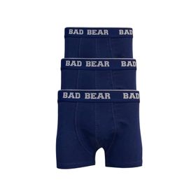 Bad Bear Basıc 3'lü Lacivert Erkek Boxer