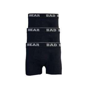 Bad Bear Basic 3'lü Siyah Erkek Boxer