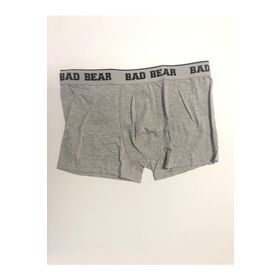 Bad Bear Basıc Gri Melanj Erkek Boxer