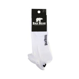 Bad Bear BEAR ANKLE Beyaz Erkek Çorap