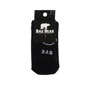 Bad Bear Bye Tall Erkek Kırık Beyaz Çorap