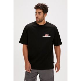 Bad Bear Chamelon Siyah Baskılı Oversize Erkek T-shirt
