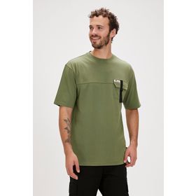 Bad Bear Clifford Soluk Yeşil Baskılı Erkek T-shirt
