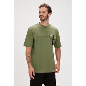 Bad Bear Clifford Soluk Yeşil Baskılı Erkek T-shirt