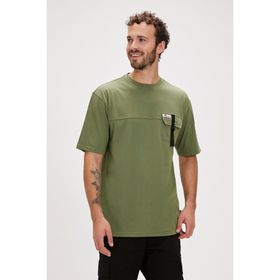 Bad Bear Clifford Soluk Yeşil Baskılı Erkek T-shirt