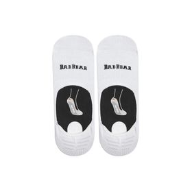 Bad Bear Core Zero Unisex Beyaz Çorap