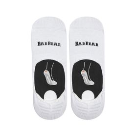 Bad Bear Core Zero Unisex Beyaz Çorap