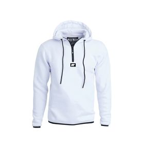 Bad Bear Defence Half Zip Beyaz Erkek Sweatshirt