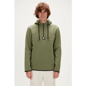Bad Bear Defence Half-Zıp Hoodıe Thyme Haki Erkek Sweatshirt