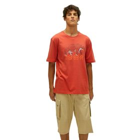 Bad Bear Digibear Turuncu Erkek T-shirt
