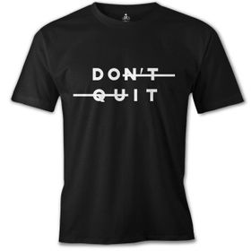 Bad Bear Don't Quit Tee Siyah Erkek T-shirt