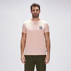 Bad Bear Draco Erkek Pembe Yuvarlak Yaka Tişört