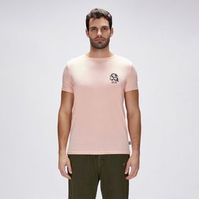 Bad Bear Draco Erkek Pembe Yuvarlak Yaka Tişört