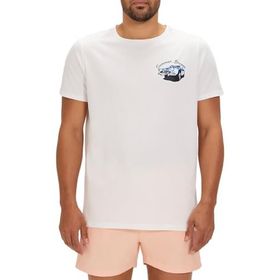 Bad Bear Dustin Beyaz Baskılı Erkek T-shirt