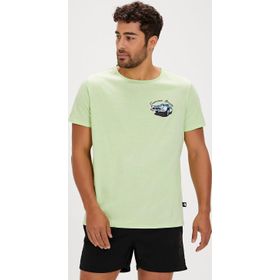 Bad Bear Dustin Yeşil Baskılı Erkek T-shirt