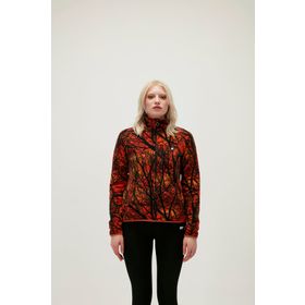 Bad Bear Equinox Turuncu Kadın Tam Fermuarlı Polar Mont
