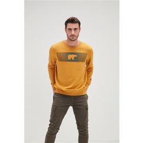 Bad Bear Fancy Crewneck Sarı Erkek Sweatshirt