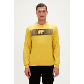 Bad Bear Fancy Crewneck Sarı Erkek Sweatshirt