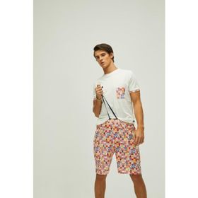 Bad Bear Flag Pocket Beyaz Erkek Tişört