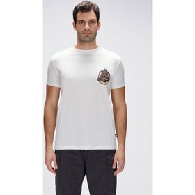 Bad Bear Flint Beyaz Erkek Baskılı Tişört