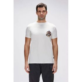 Bad Bear Flint Beyaz Erkek Baskılı Tişört