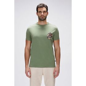 Bad Bear Flint Yeşil Erkek Baskılı Tişört