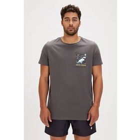 Bad Bear Francis Asfalt Baskılı Erkek T-shirt