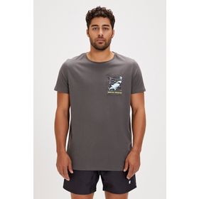 Bad Bear Francis Asfalt Baskılı Erkek T-shirt