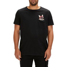 Bad Bear Gotcha Siyah Baskılı Erkek T-shirt