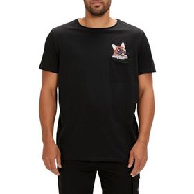 Bad Bear Gotcha Siyah Baskılı Erkek T-shirt
