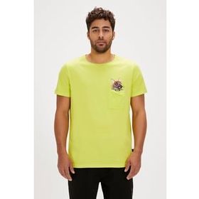 Bad Bear Gotcha Yeşil Baskılı Erkek T-shirt