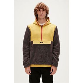 Bad Bear Leonard Koyu Gri Peluş Erkek Polar