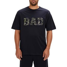 Bad Bear Levin Lacivert Baskılı Oversize Erkek T-shirt