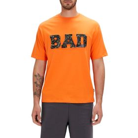 Bad Bear Levin Turuncu Baskılı Oversize Erkek T-shirt