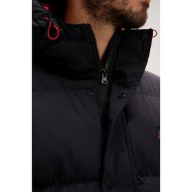 Bad Bear Lincoln Puffer Lacivert Kapüşonlu Erkek Mont