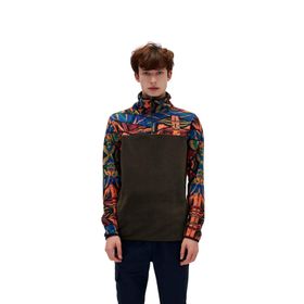 Bad Bear Mirage Half Zip Turuncu Yandan Cepli Polar