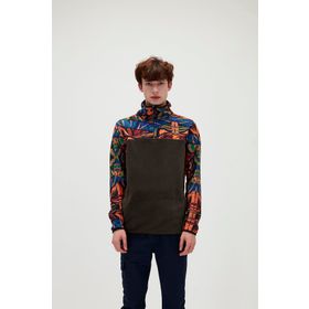 Bad Bear Mirage Half Zip Turuncu Yandan Cepli Polar