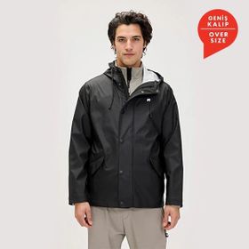 Bad Bear PATROL RAINCOAT LACİVERT Erkek Mont
