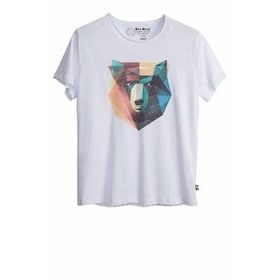 Bad Bear Polygon Bear Beyaz Erkek Tişört