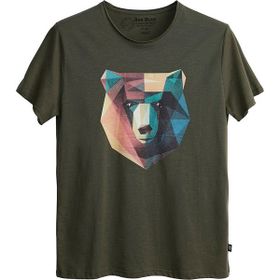 Bad Bear Polygon Bear Haki Erkek Tişört