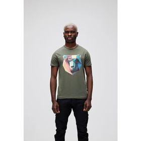 Bad Bear Polygon Bear Haki Erkek Tişört