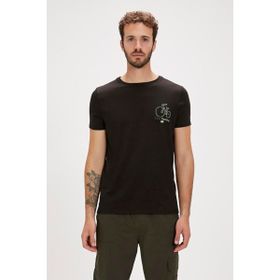 Bad Bear Re-Runway Siyah Baskılı Erkek T-shirt